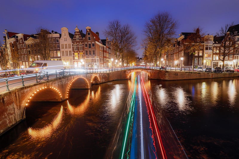 Amsterdam Canal Bridge